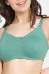 Rosaline Rerooted Simplicity Everyday Double Layered Non Wired 3/4th Coverage T-Shirt Bra (Pack of 2) - Multicolor — thumbnail 5